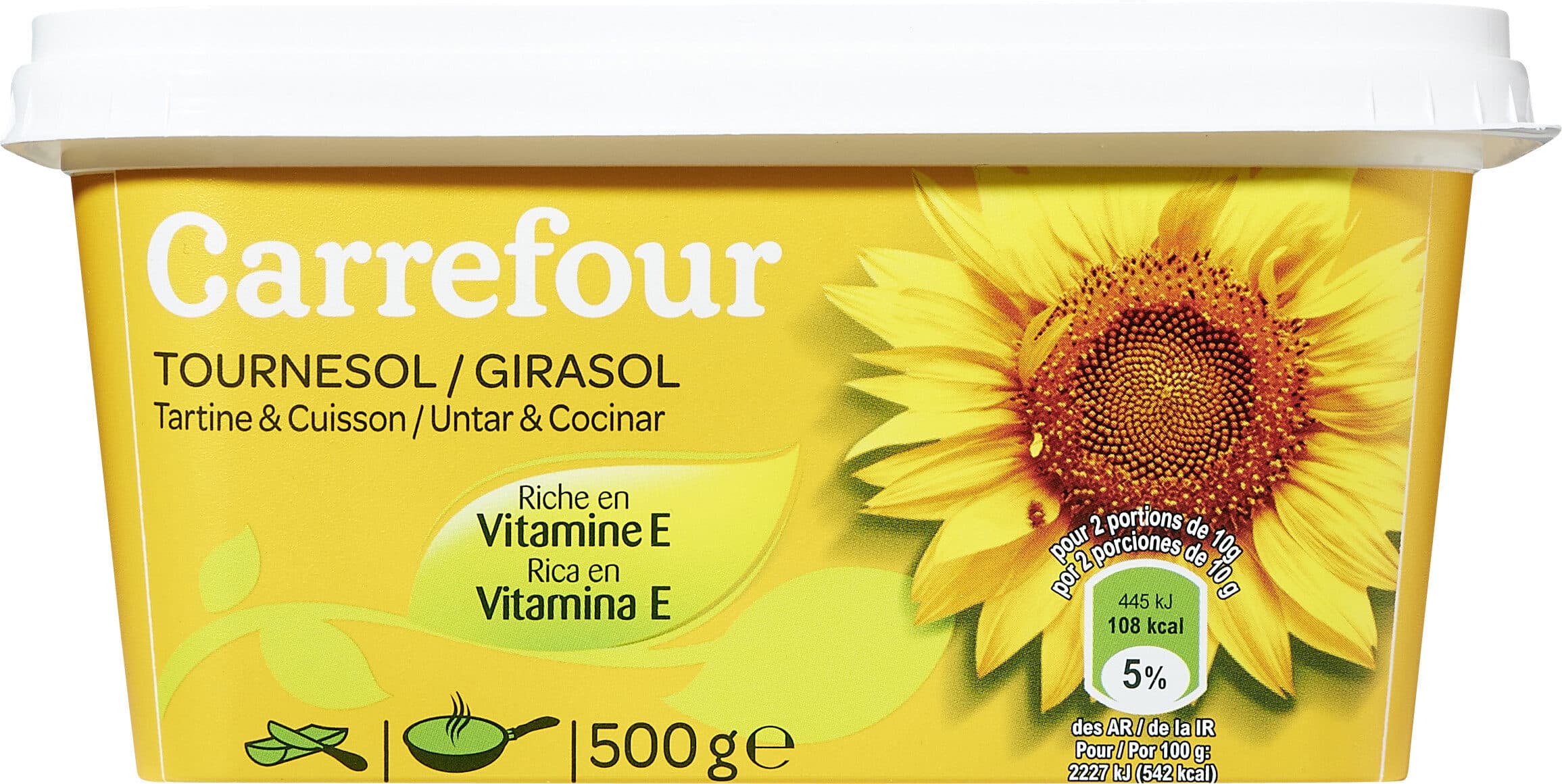 Carrefour Tournesol doux packshot