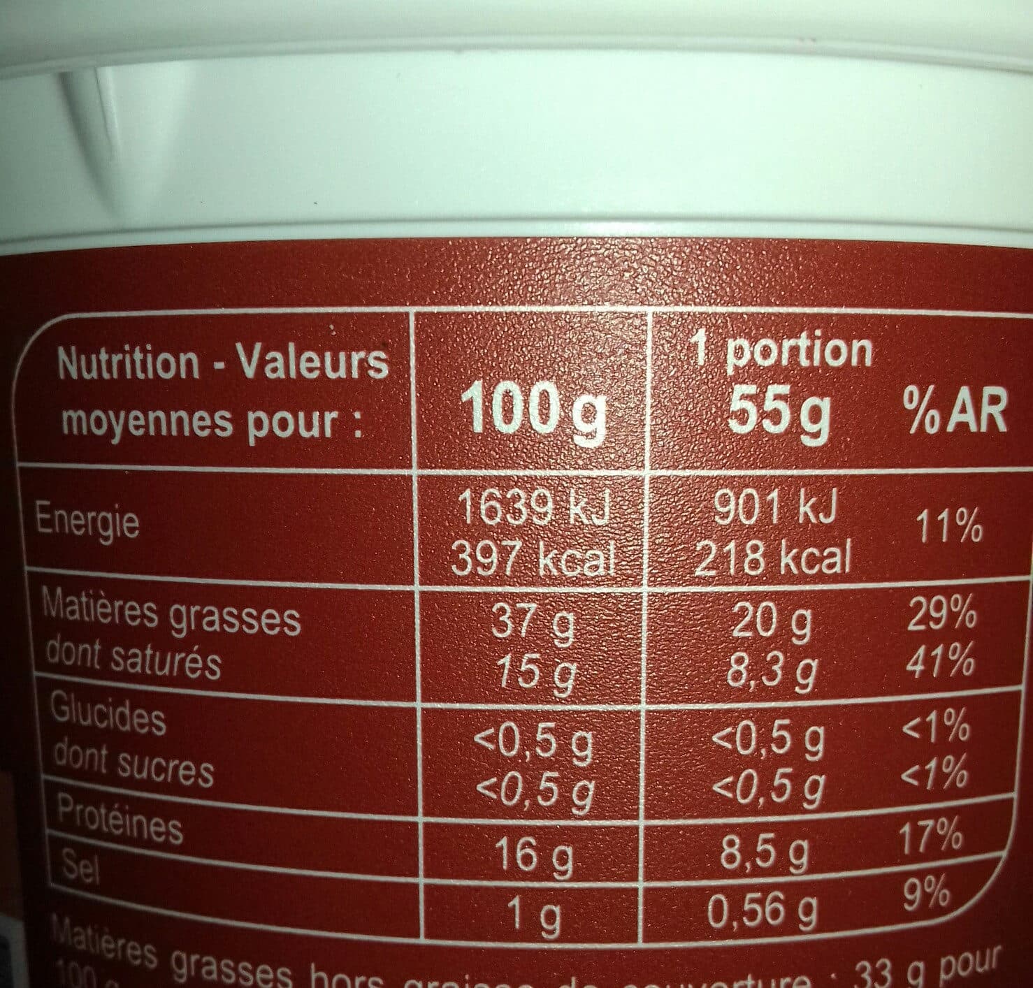 Carrefour Rillettes du Mans Pur porc packshot