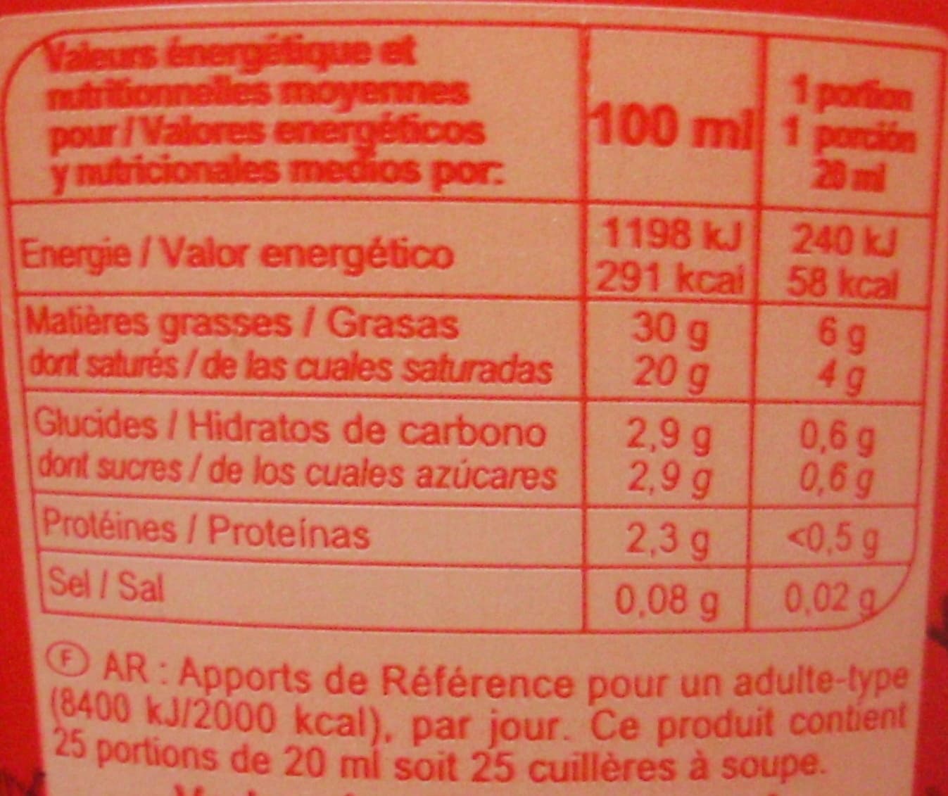 Carrefour Crème fraîche épaisse Entière packshot