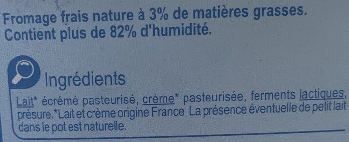 Classic Fromage Blanc Nature 3% packshot