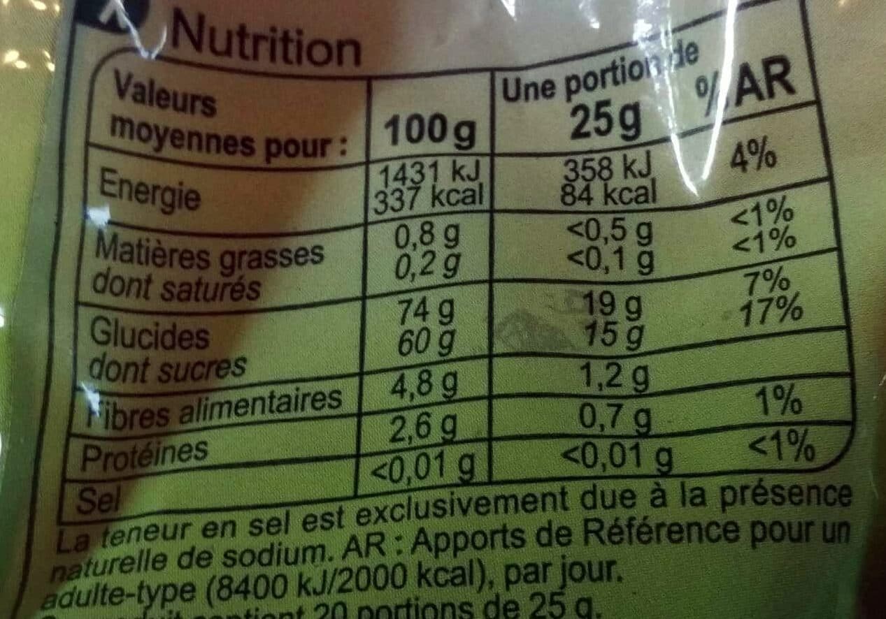 Carrefour Raisins sultanines packshot
