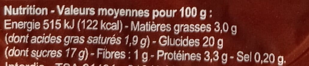 Carrefour Crème dessert chocolat packshot