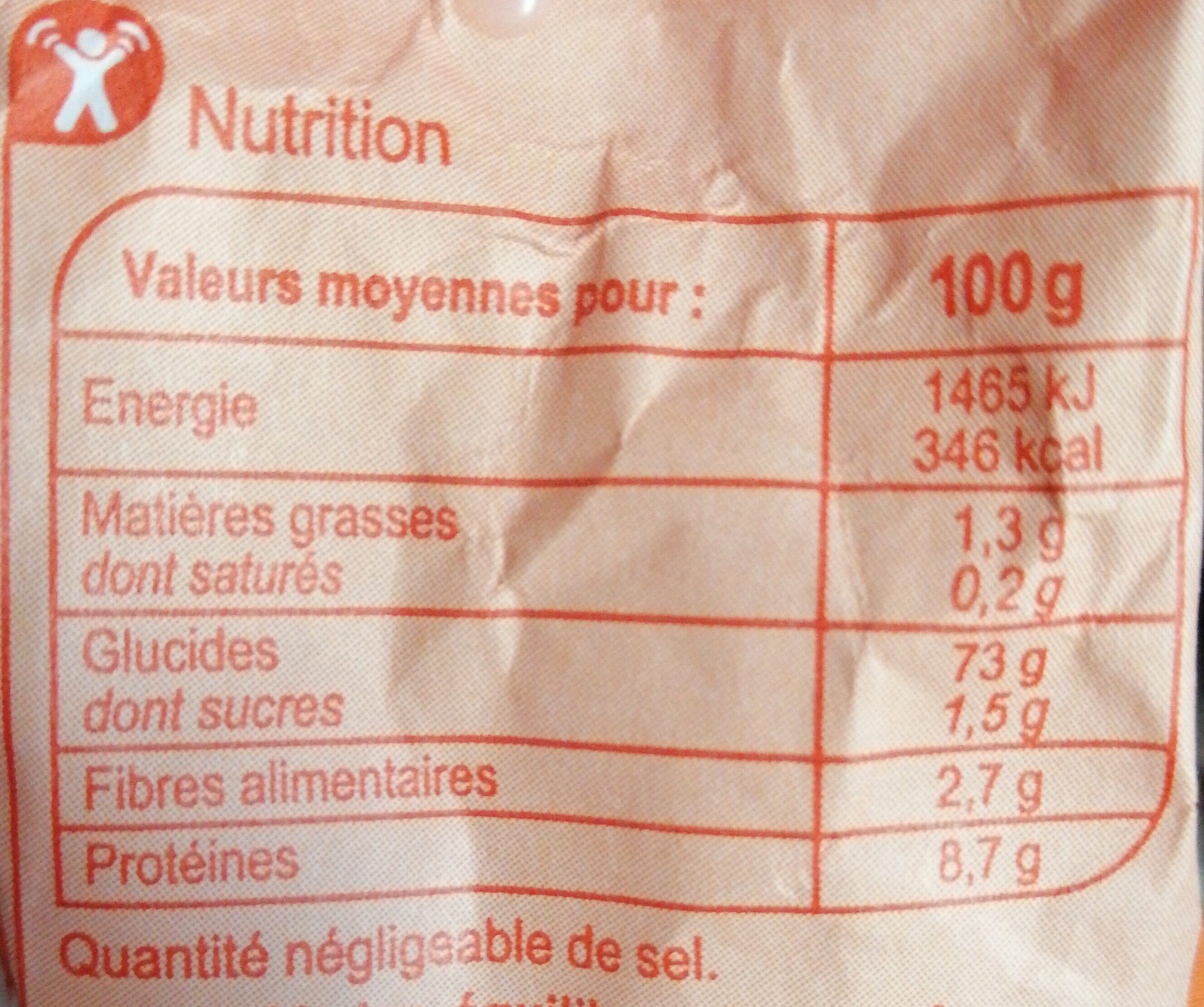 Carrefour Farine de blé tous usages packshot
