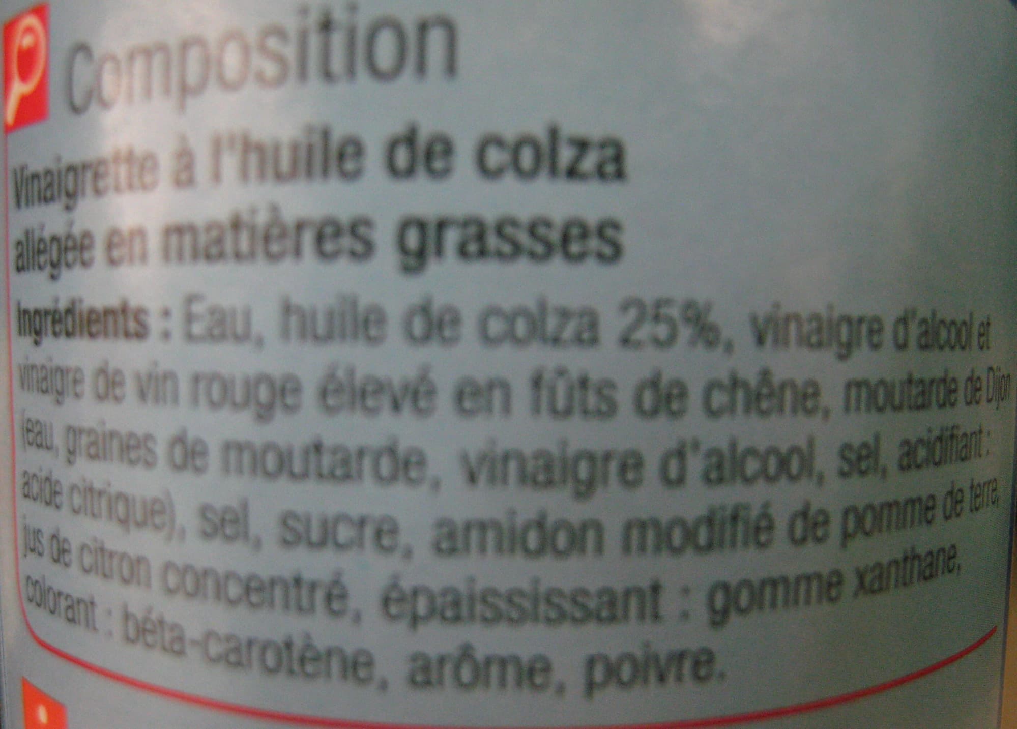 Carrefour Vinaigrette nature packshot