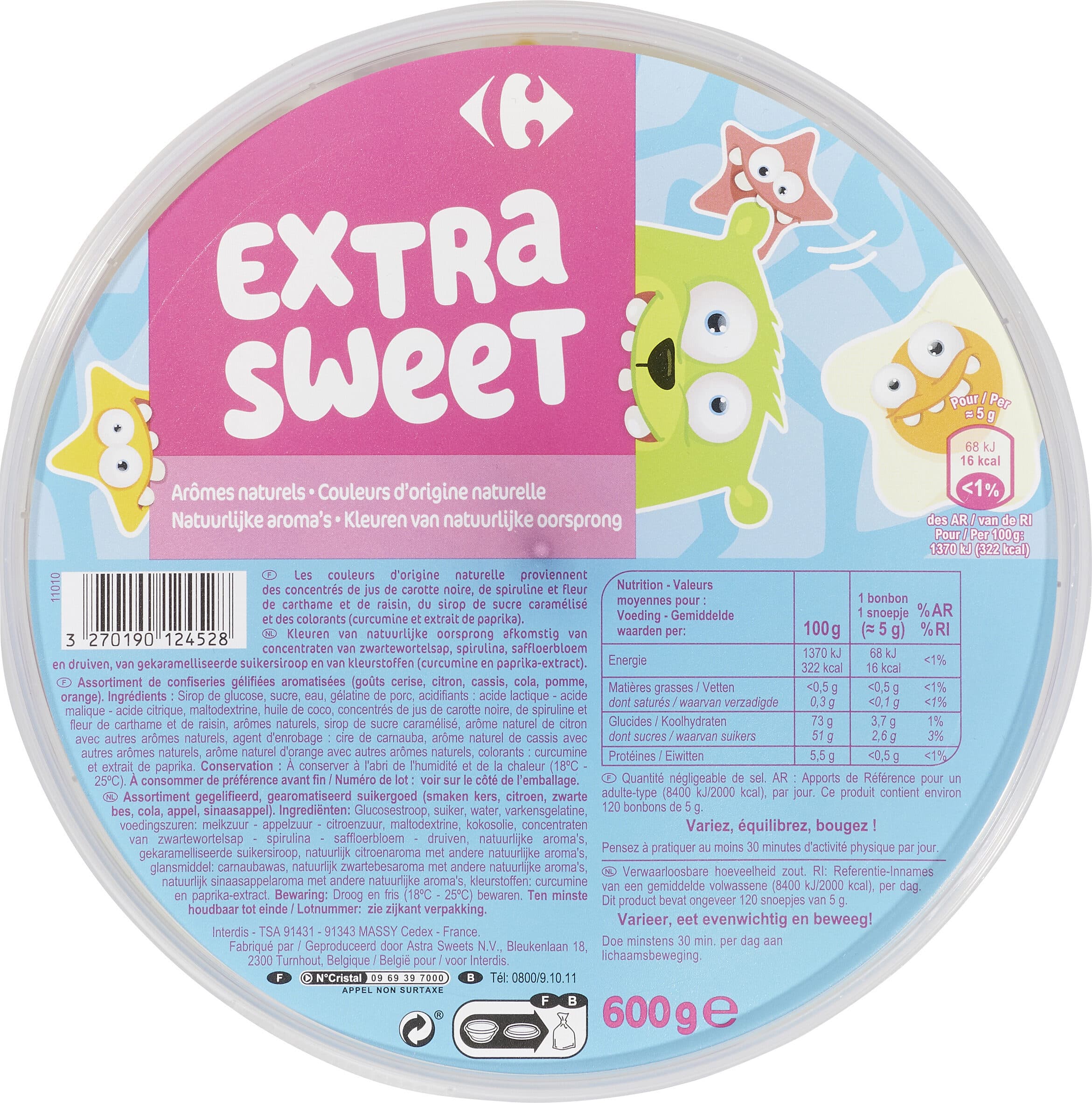 Carrefour Sweet box packshot