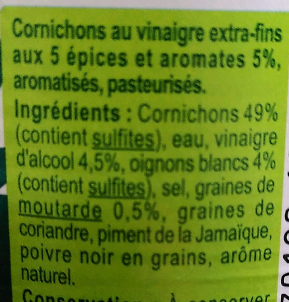 Classic Cornichons extra-fins packshot