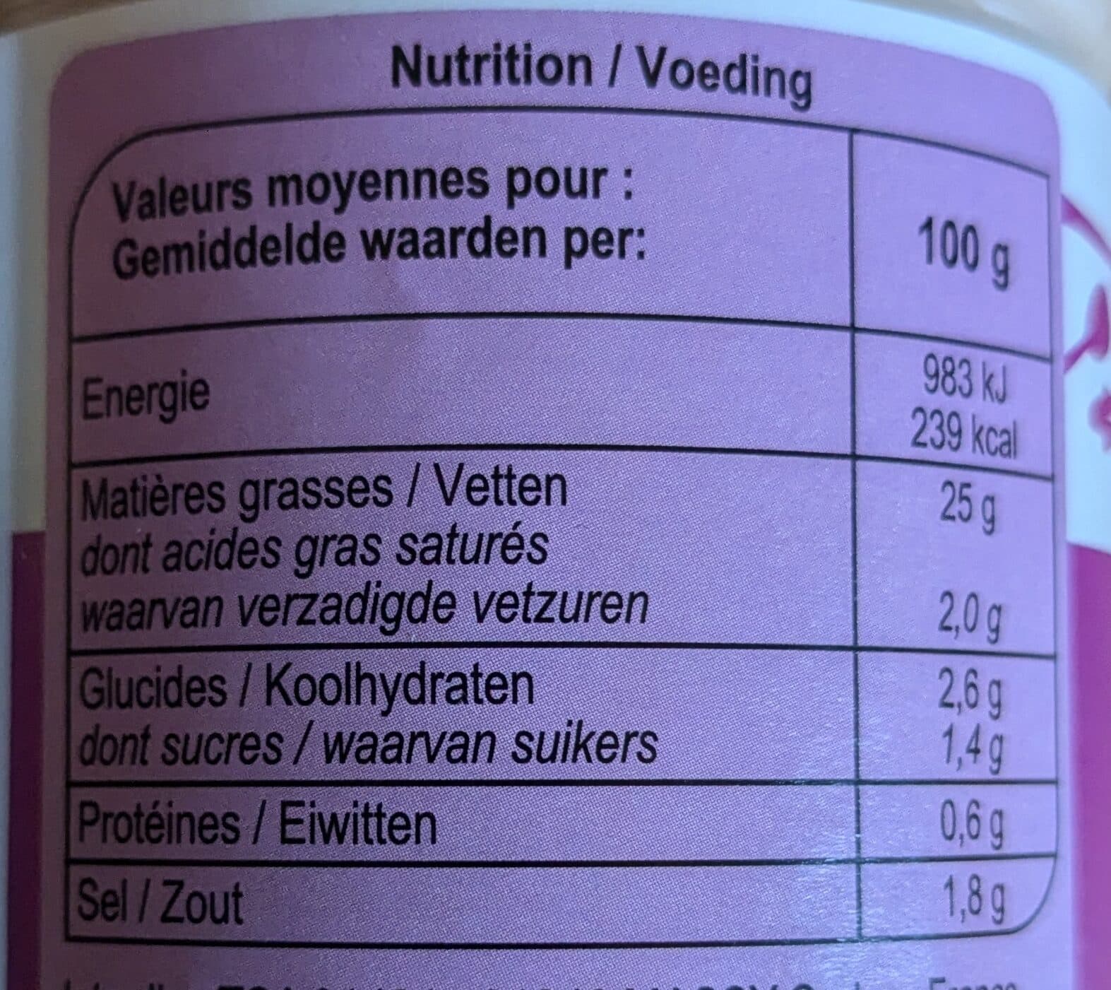 Carrefour Vinaigrette saveur Échalote packshot