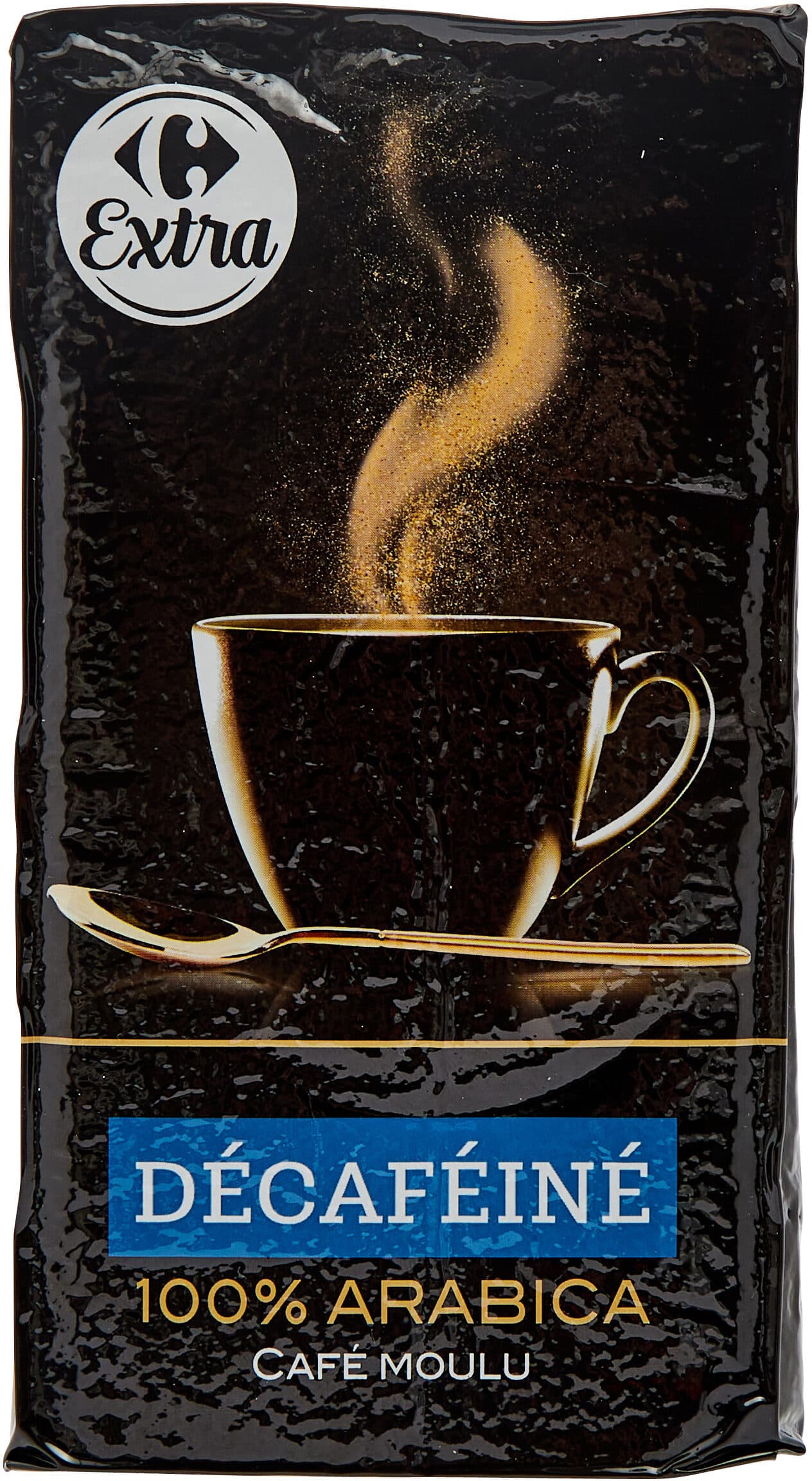 Carrefour 100% arabica café moulu packshot