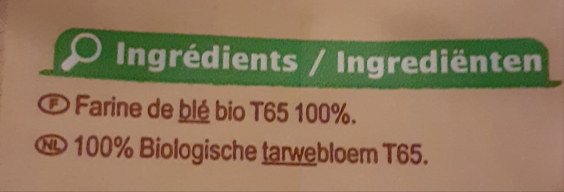 Carrefour BIO Farine de blé Type 65 packshot