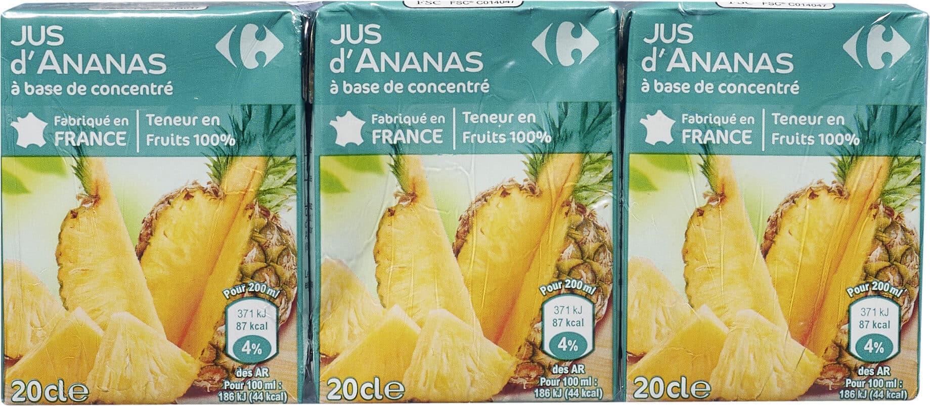 Carrefour Ananas packshot