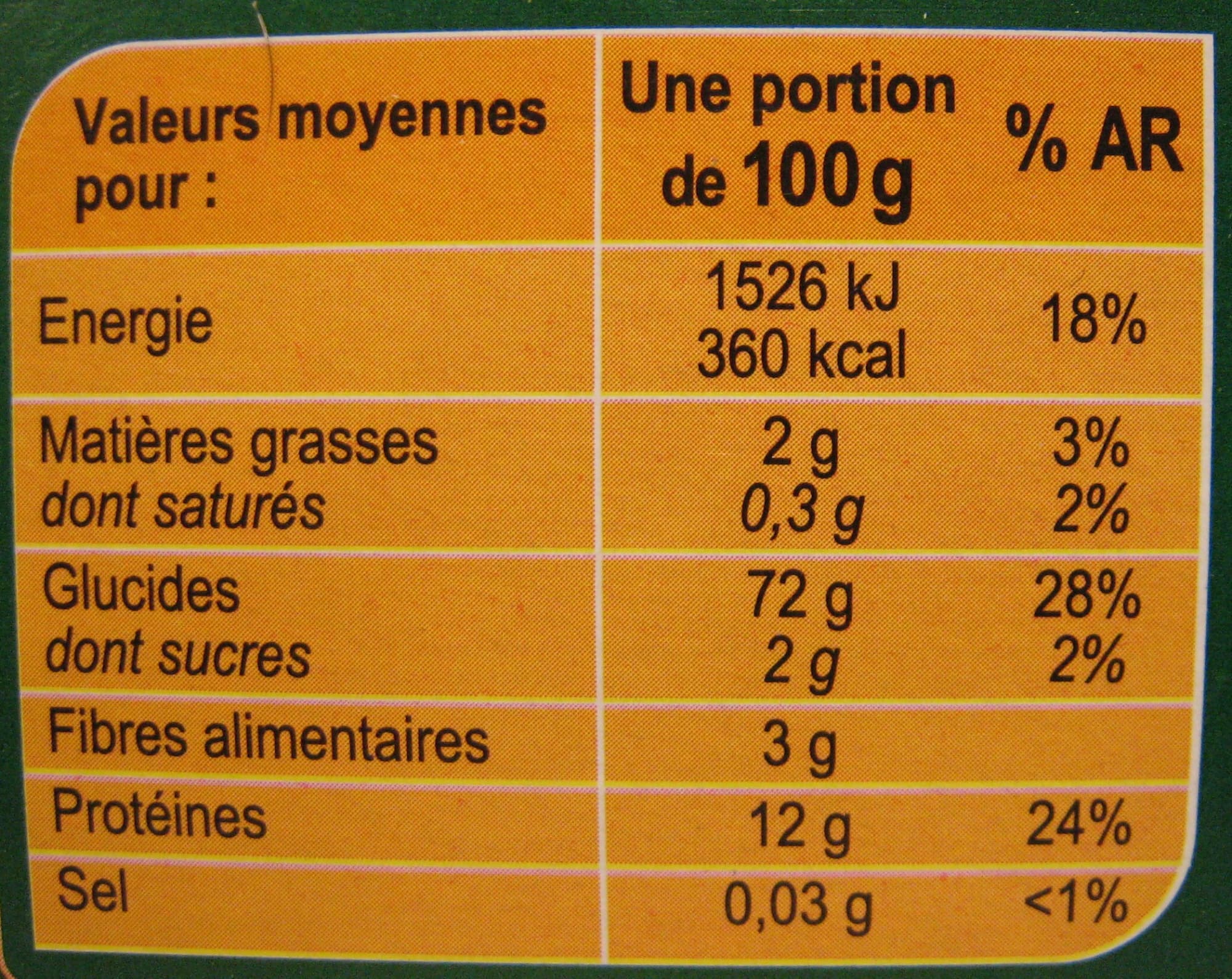 Carrefour Couscous fin packshot