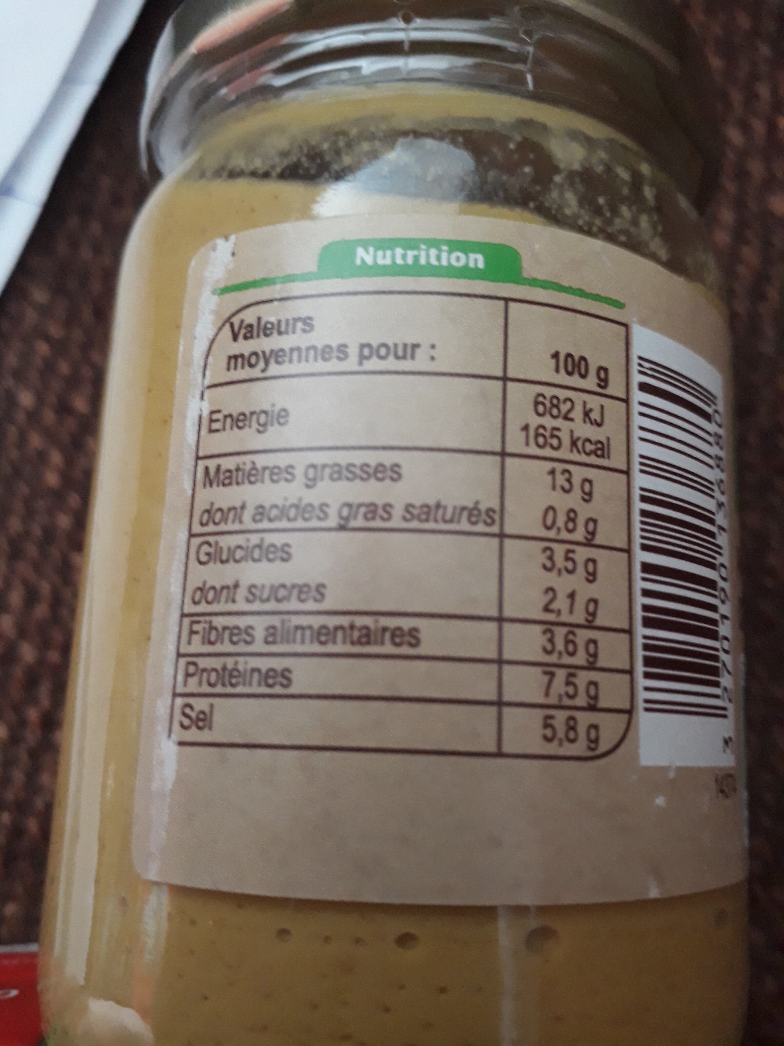 Carrefour BIO Moutarde de Dijon packshot