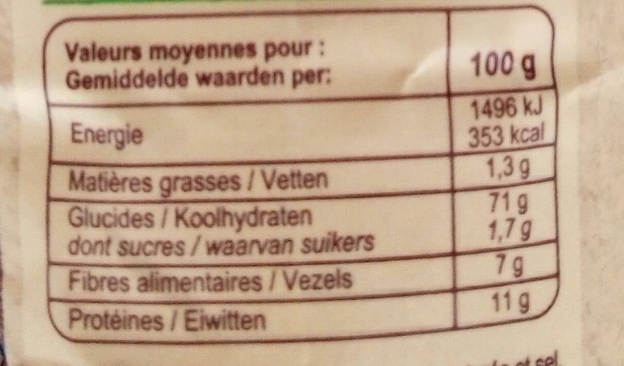 Carrefour BIO Farine de blé semi-complète Type 110 packshot