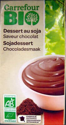 Carrefour BIO Dessert au soja Saveur chocolat packshot