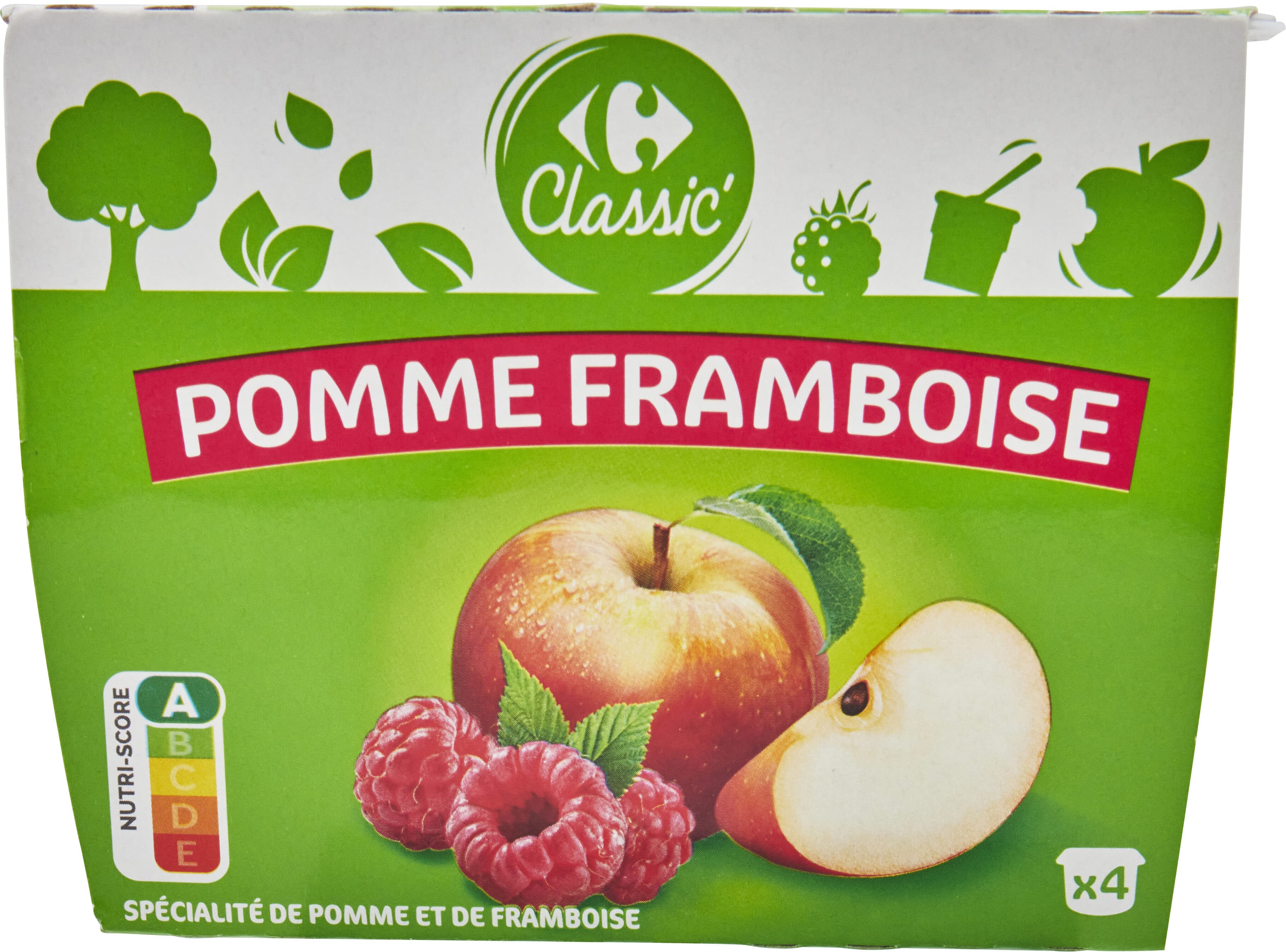 Carrefour Pomme Framboise packshot
