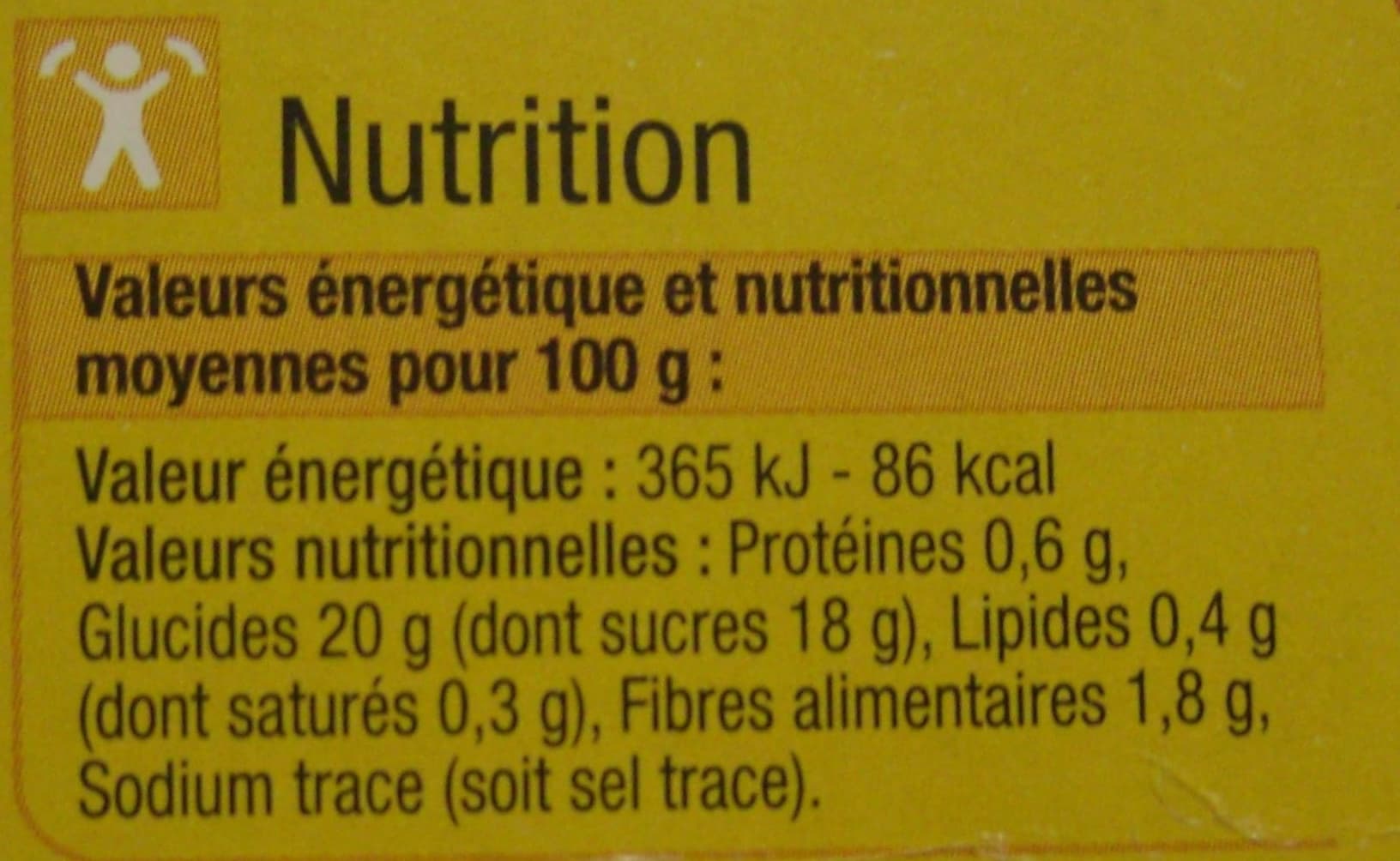 Carrefour Pomme Banane packshot
