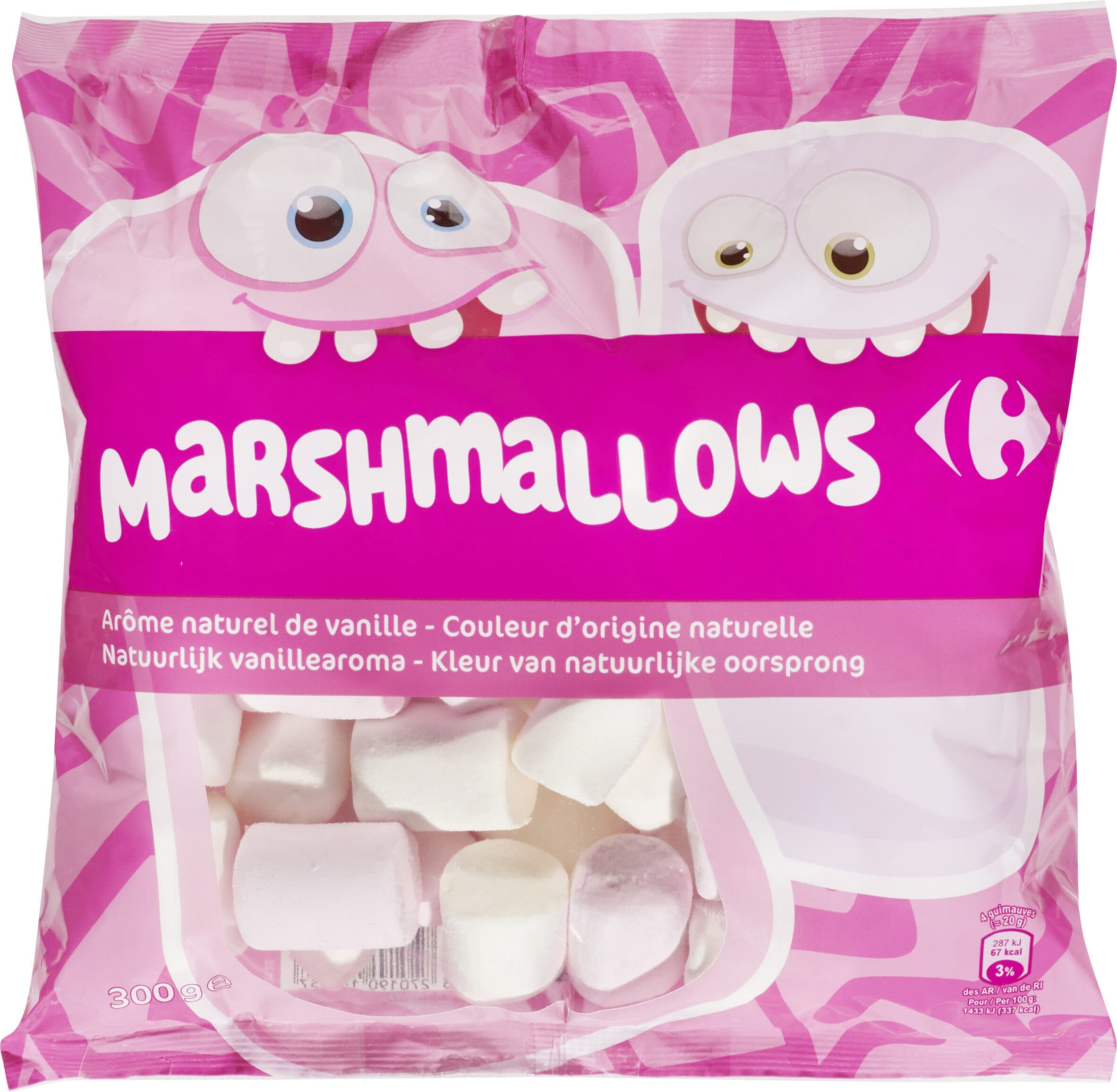 Carrefour Marshmallows packshot