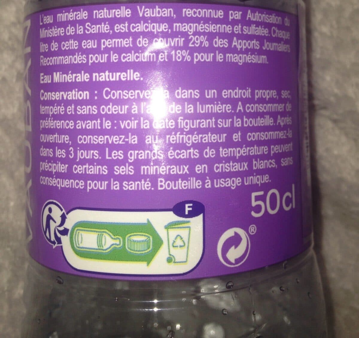 Carrefour Eau minérale naturelle calcique et magnésienne packshot