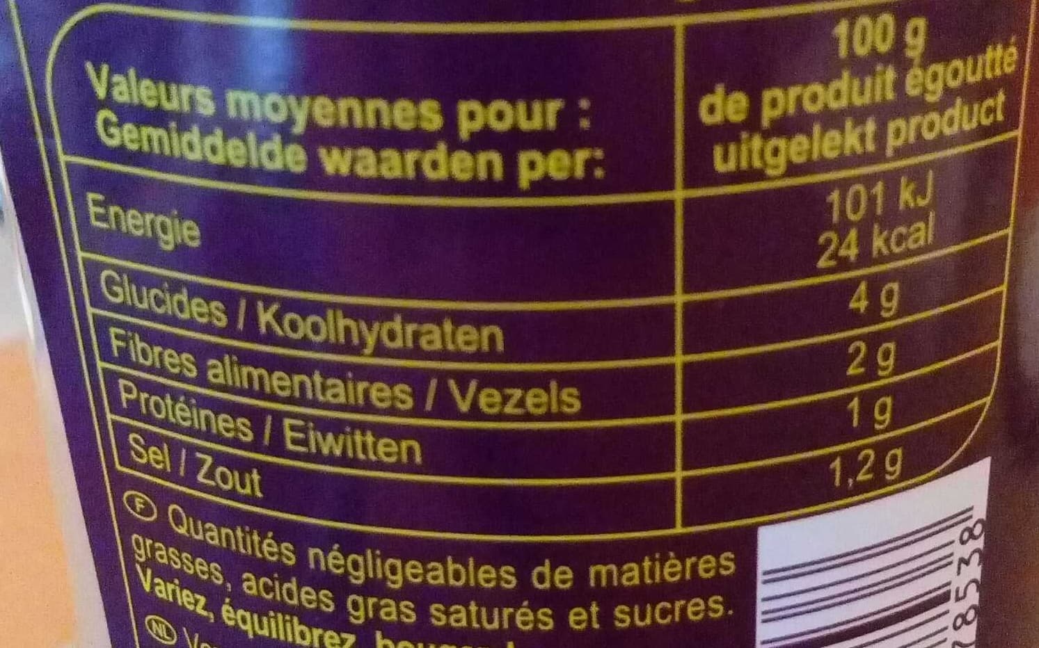 Carrefour Asperges blanches packshot