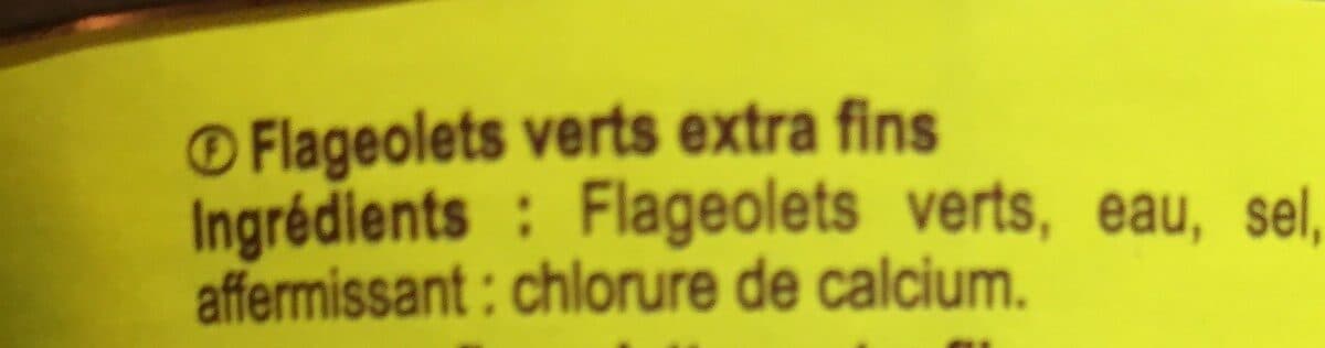 Open Food Facts Flageolets verts, extra fins packshot