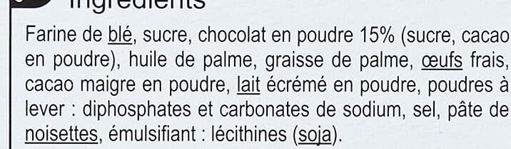 Carrefour Bingo goût chocolat packshot