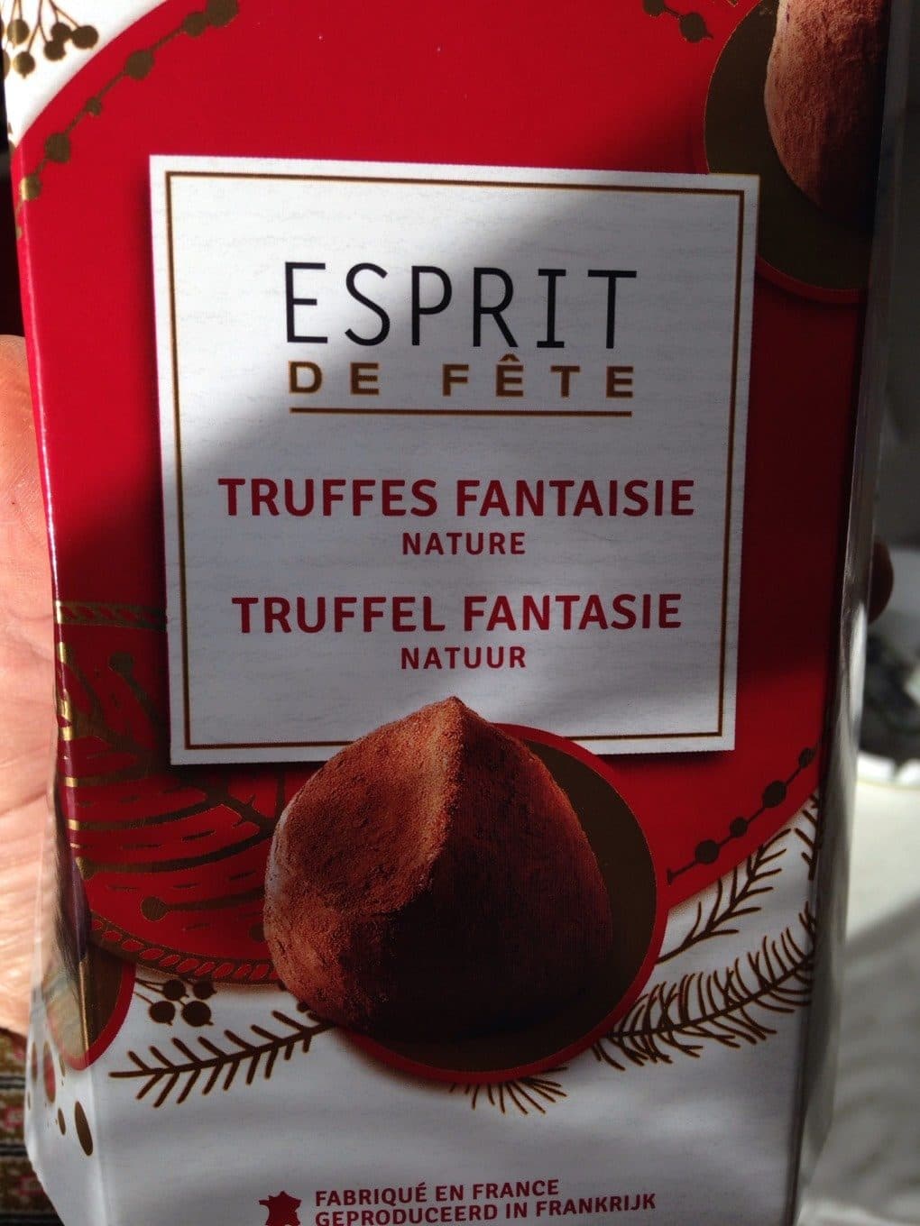 Carrefour Truffes fantaisie nature packshot