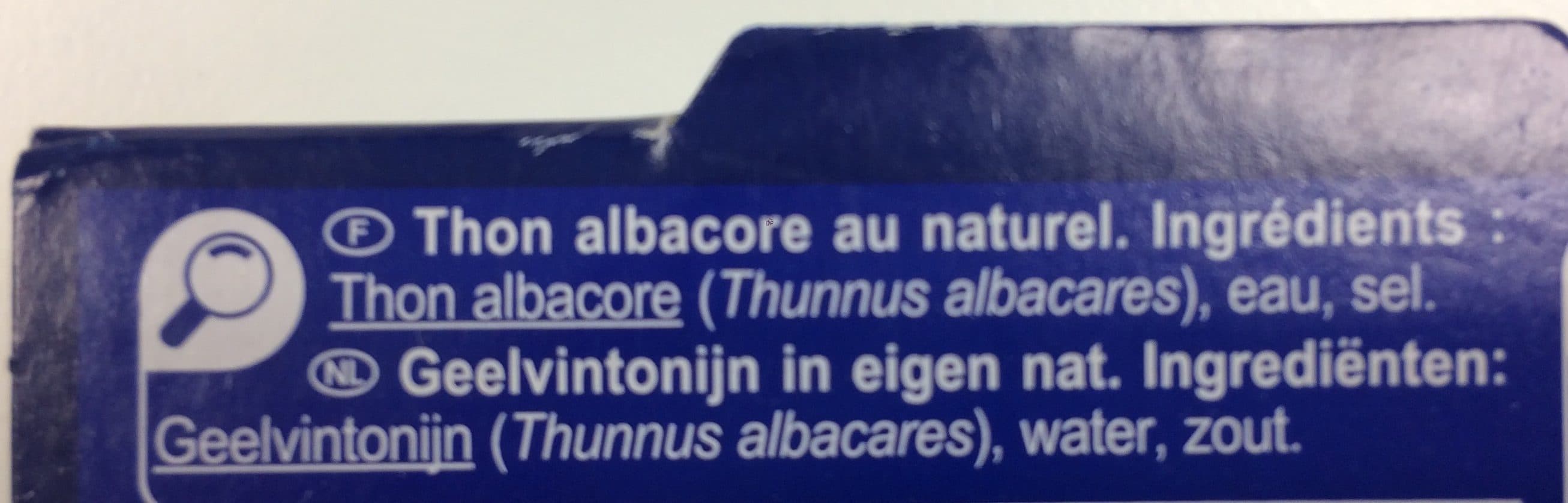 Carrefour THON EN TRANCHES Albacore AU NATUREL packshot