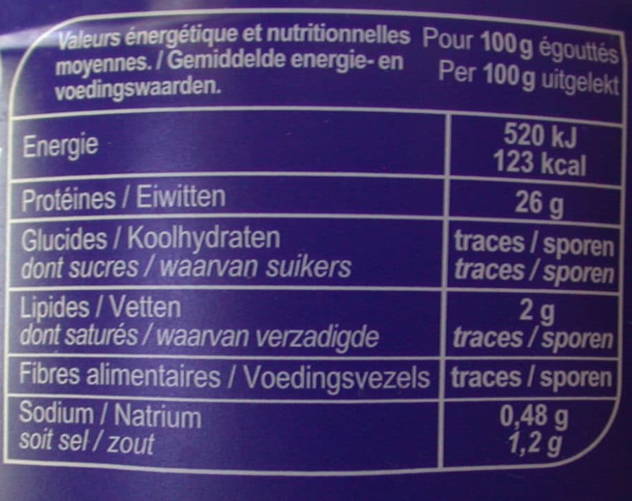 Carrefour THON EN TRANCHES Albacore AU NATUREL packshot