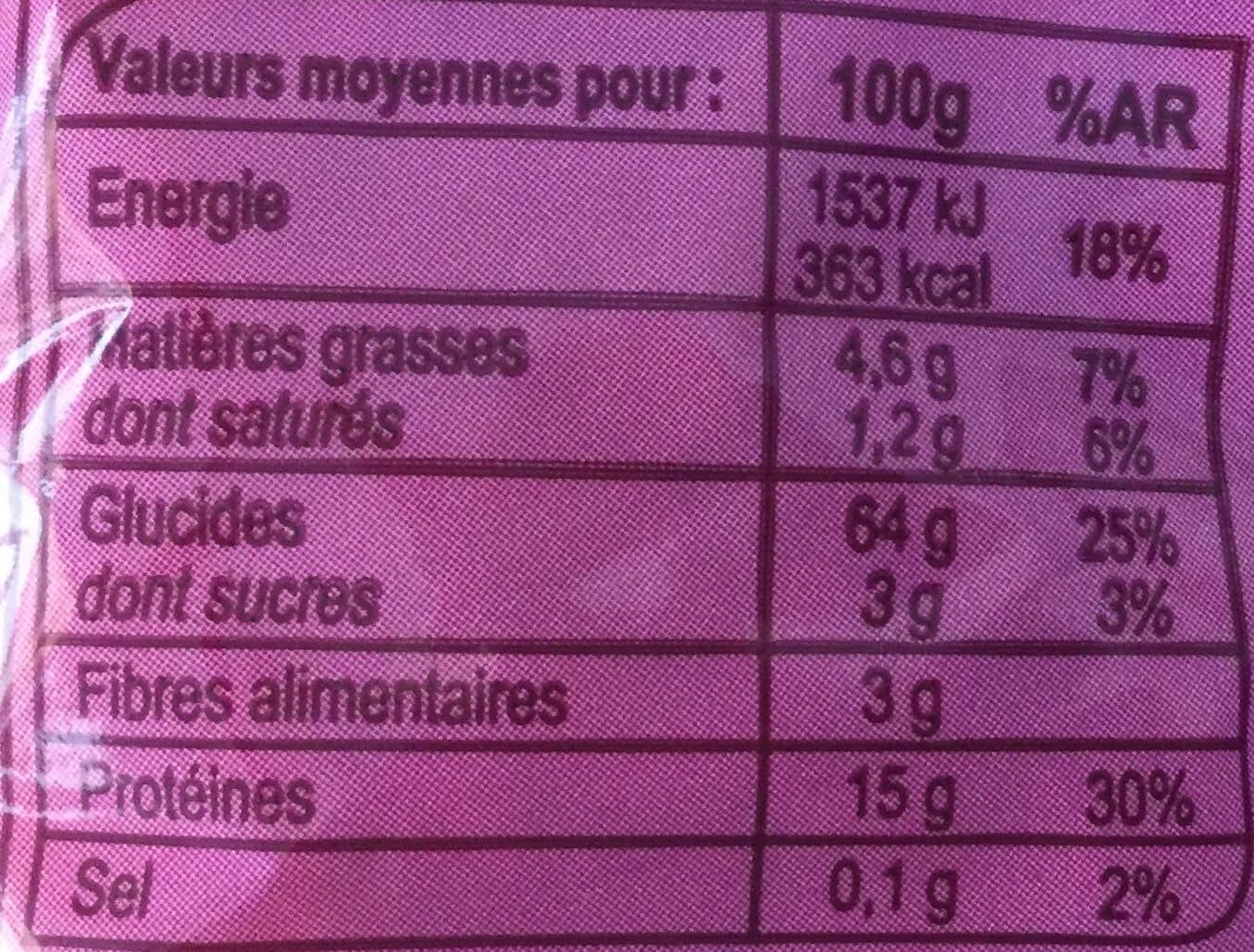 Carrefour Coquillette Pâtes d'Alsace packshot