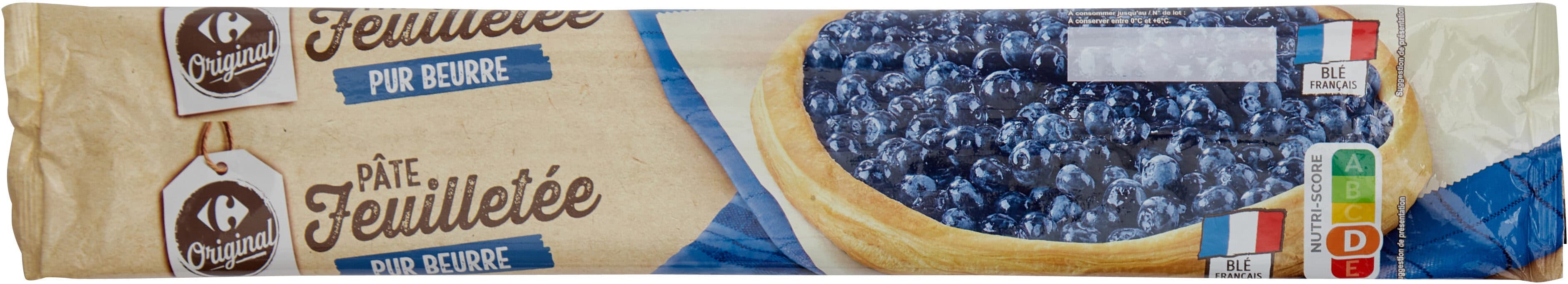 Carrefour Pâte feuilletée packshot
