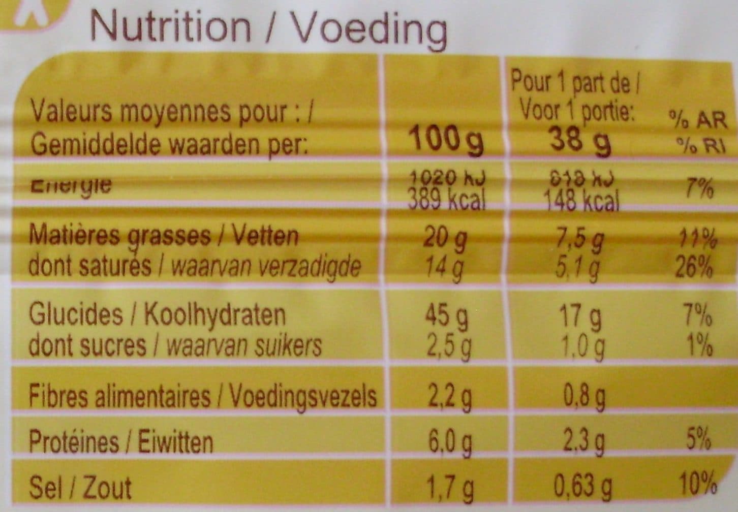 CMI (Carrefour Marchandises Internationales) Pâte brisée packshot