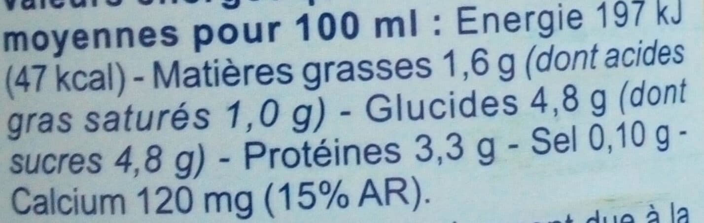 Carrefour LAIT DE MONTAGNE demi-écrémé packshot