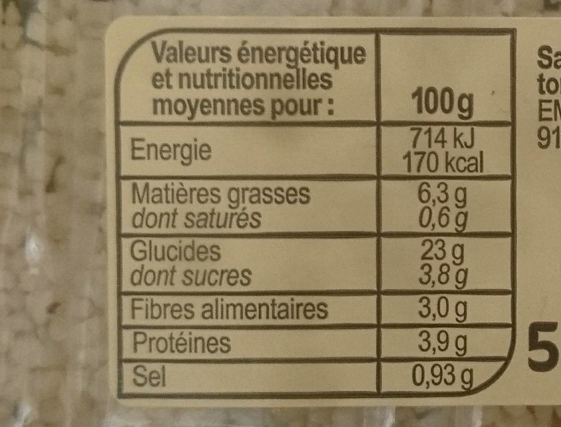Carrefour Taboulé oriental Pointe de menthe packshot