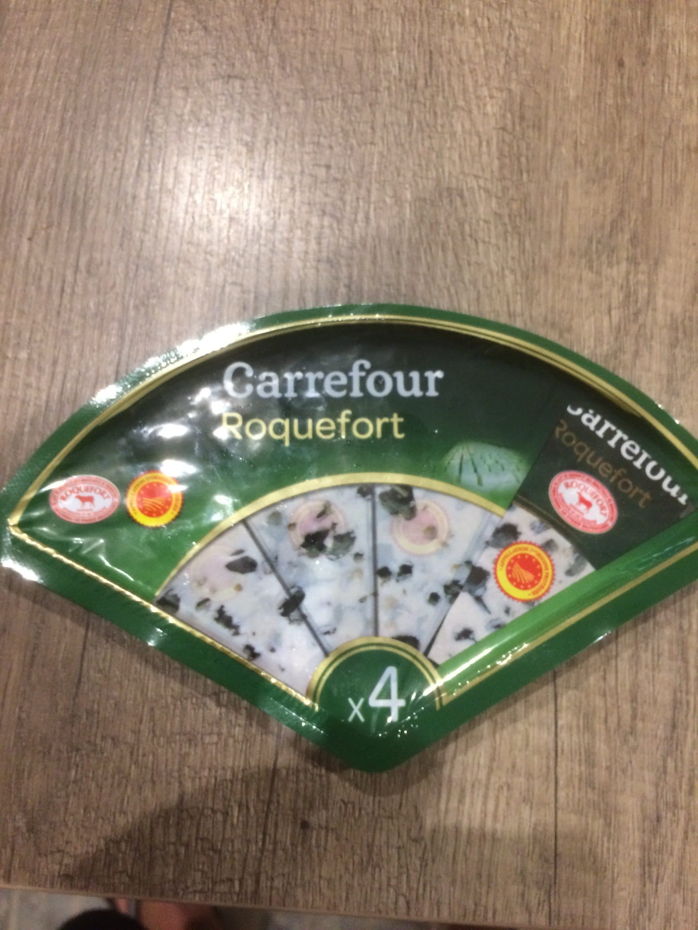 Carrefour Roquefort au lait cru de brebis packshot