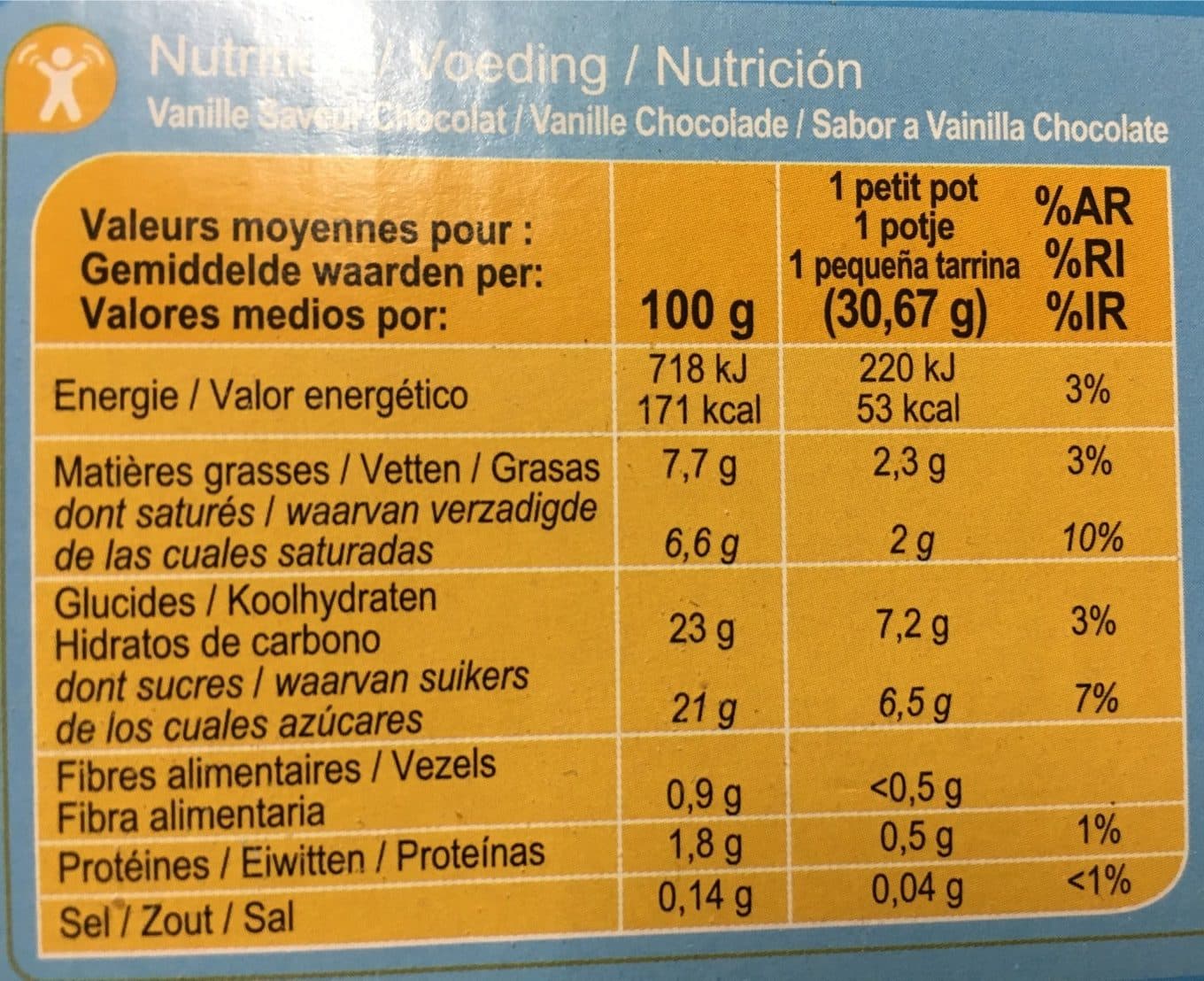 Carrefour Mini Cups Vanille Fraise Vanille Saveur Chocolat packshot