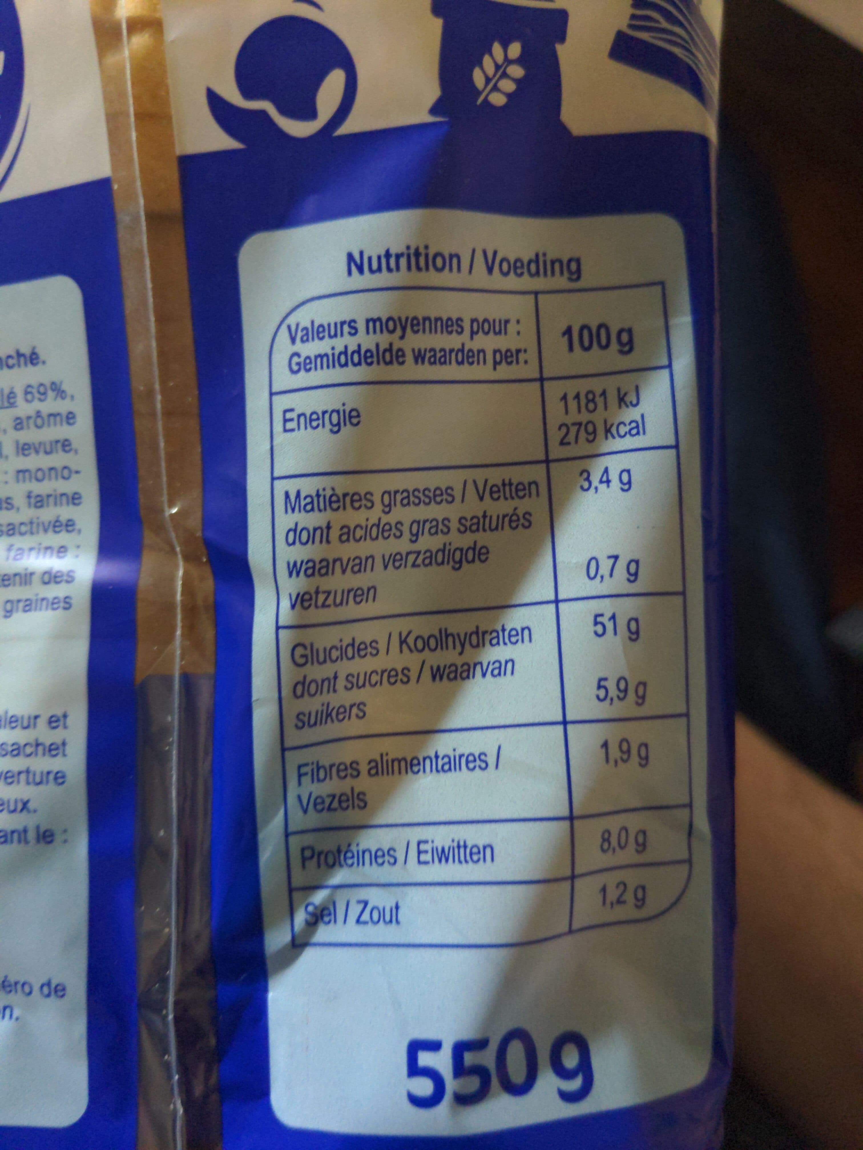Carrefour Maxi tranches nature packshot