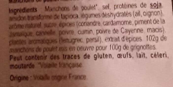 Carrefour Grignottes de poulet rôti -Indien packshot
