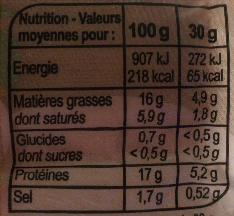 Carrefour Saucisson à l'ail nature packshot