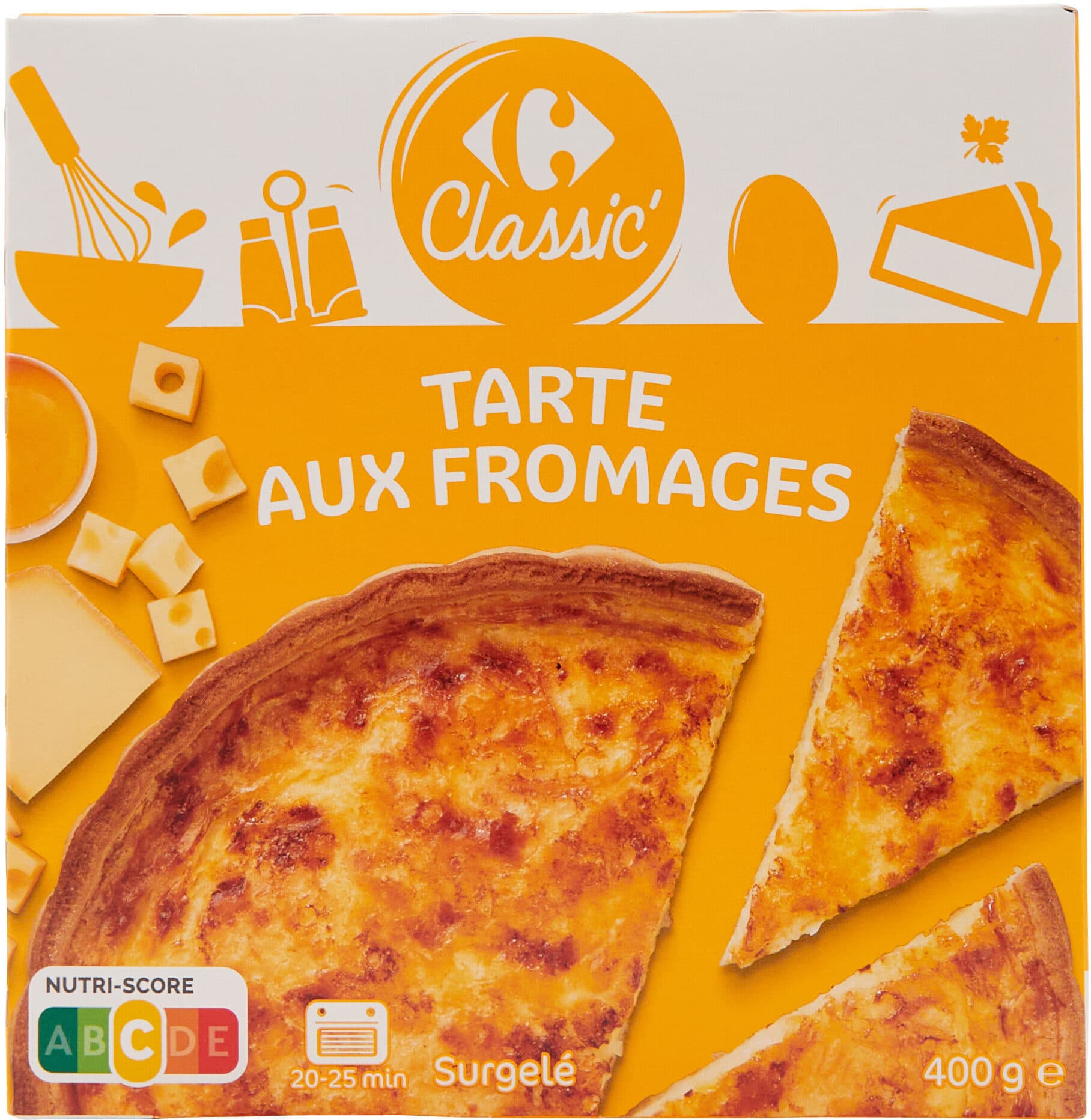 Carrefour Tarte aux Fromages packshot