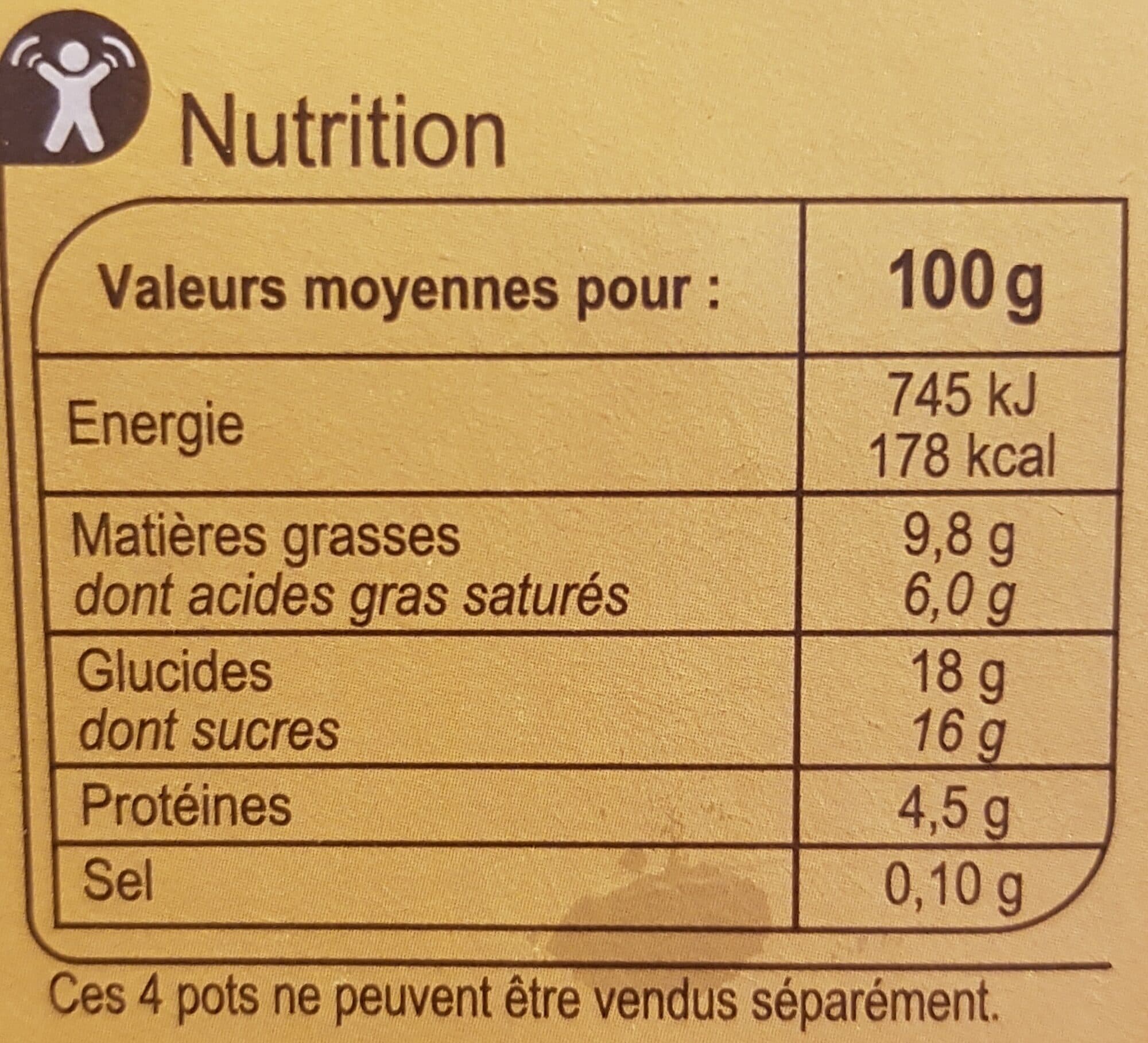 Carrefour Petit Pot de Crème au Café packshot