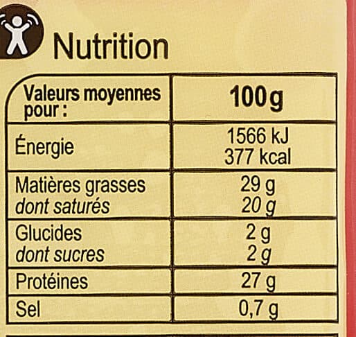 Carrefour Emmental Bloc packshot
