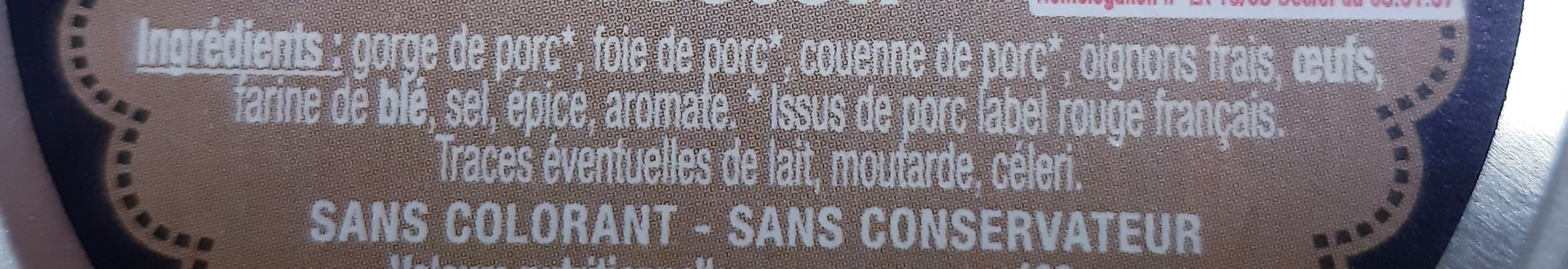 Mère Lalie Pâté de Campagne Breton packshot
