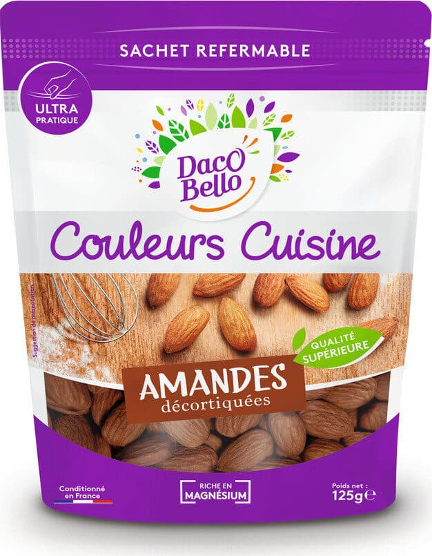 Couleurs Cuisine Amandes décortiquées packshot