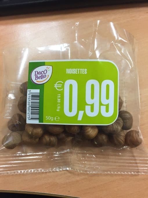 Daco Bello Noisettes packshot