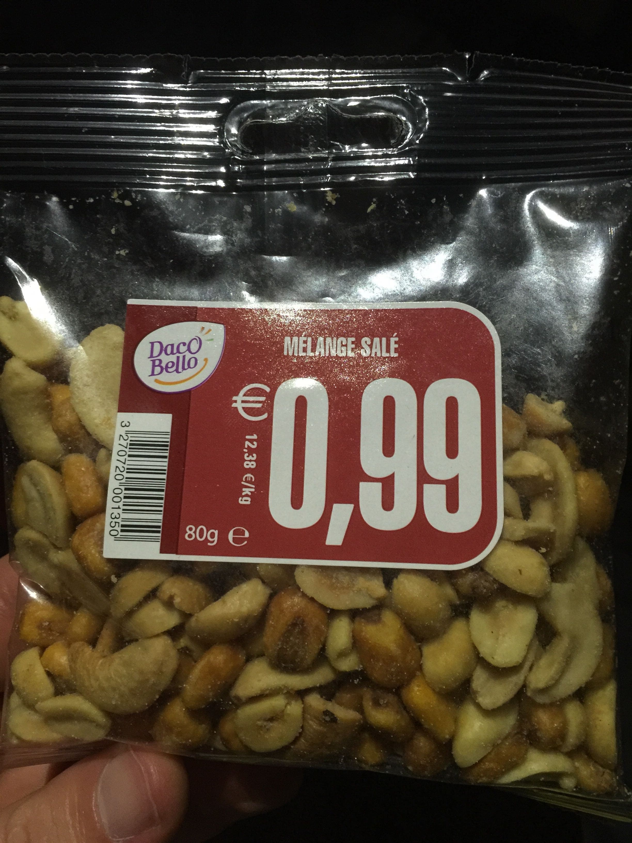 Daco Bello Mélange salé packshot