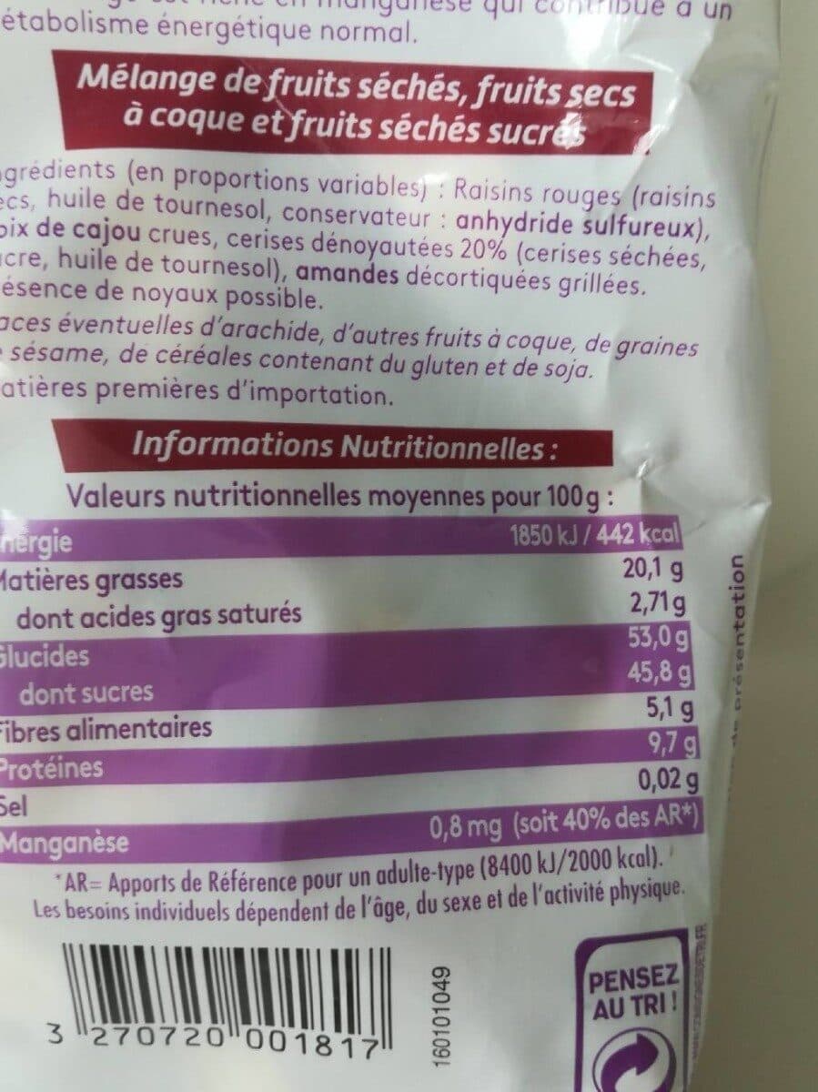 Daco bello Mix cerises packshot