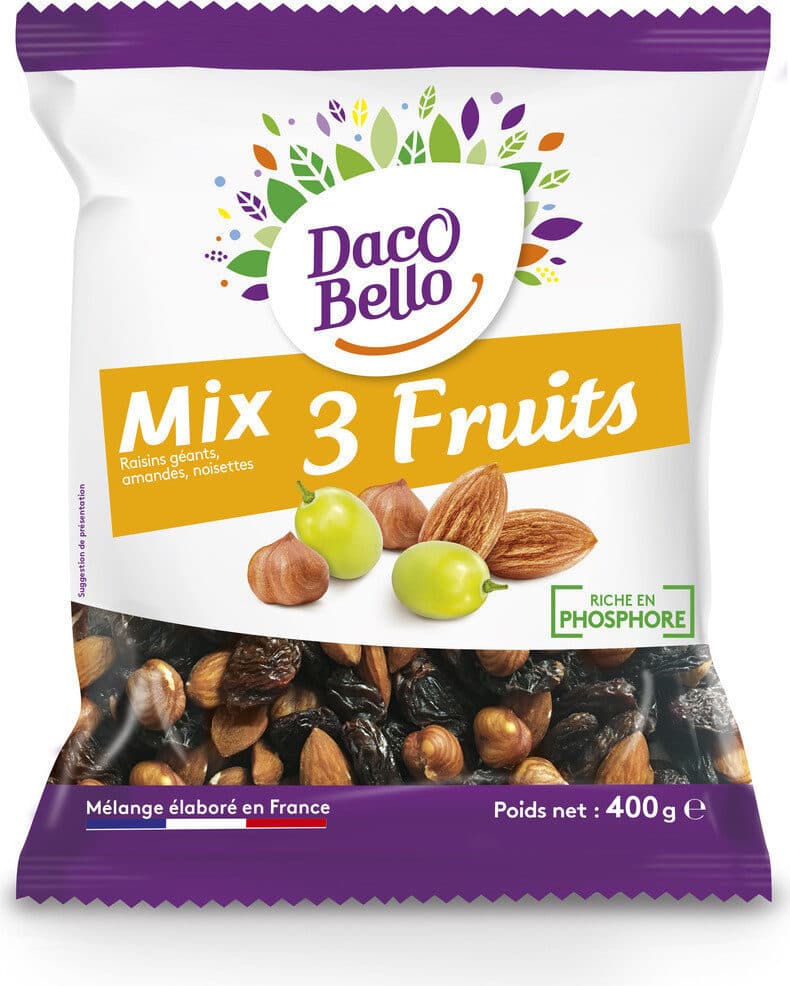 daco bello Mix 3 fruits packshot