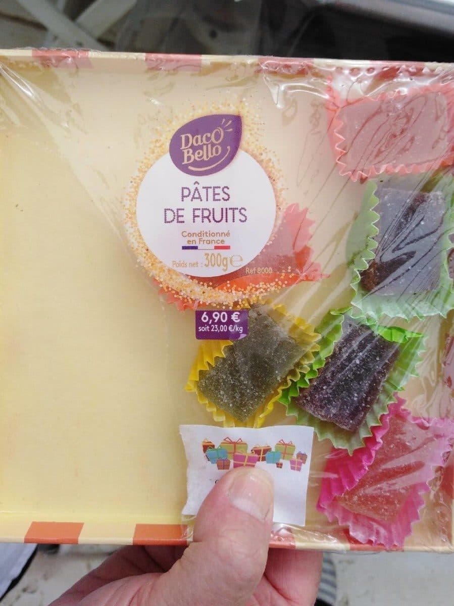 Daco Bello Pate de fruit packshot