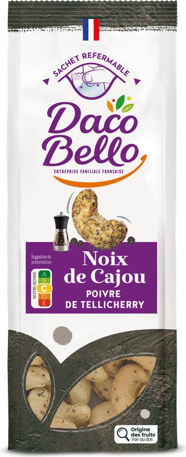 Daco Bello Noix de cajou sel & poivre packshot