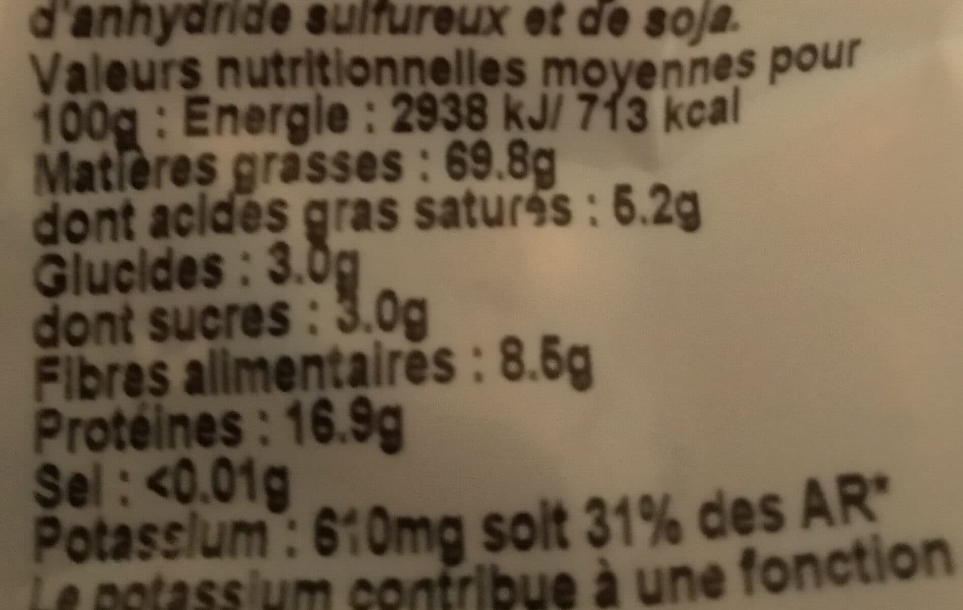 Daco Bello Noisettes grillées sans sel ajoutés packshot